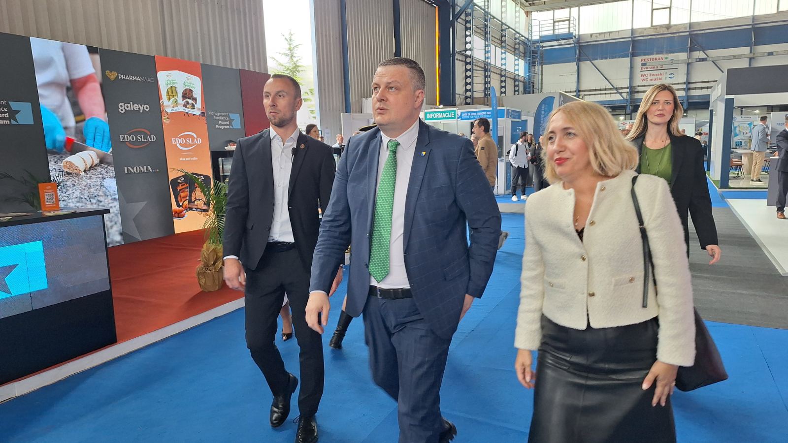 MINISTAR MIJATOVIĆ PRISUSTVOVAO OTVARANJU 27. MEĐUNARODNOG SAJMA PRIVREDE U MOSTARU